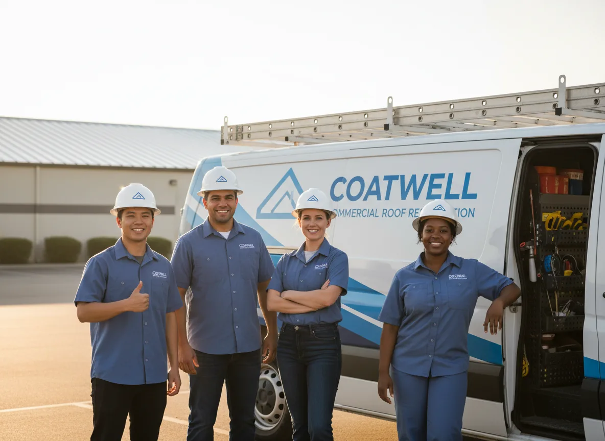 Commercial roof coating company in Smoaks, SC